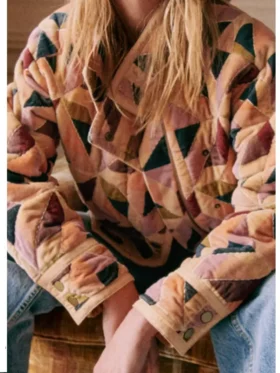 Sweet Magnolias S04 Maddie Townsend Patchwork Jacket For Sale