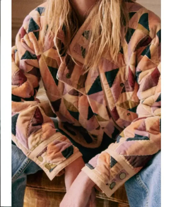 Sweet Magnolias S04 Maddie Townsend Patchwork Jacket For Sale