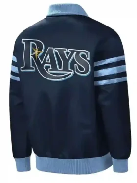 Tampa Bay devil rays bomber jacket Back