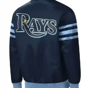 Tampa Bay devil rays bomber jacket Back