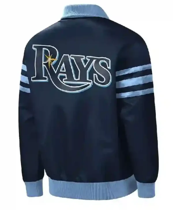 Tampa Bay devil rays bomber jacket Back