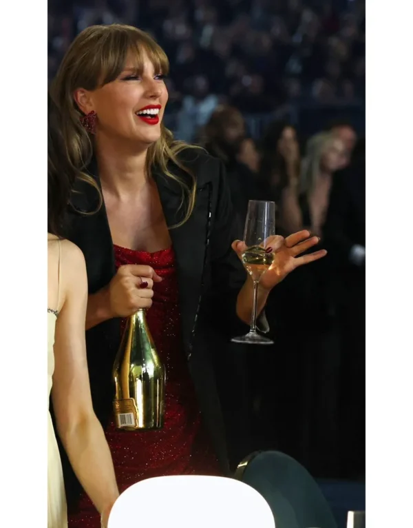 Taylor Swift Grammy Awards 2025 Black Blazer sale