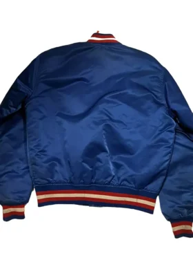 Texas Rangers Starter Bomber Vintage Jacket Back
