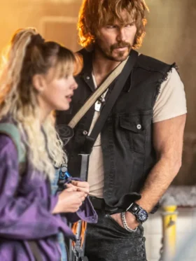 The Electric State Chris Pratt Black Vest