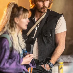 The Electric State Chris Pratt Black Vest