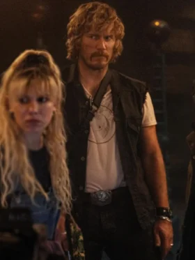 The Electric State Chris Pratt Black Vest front