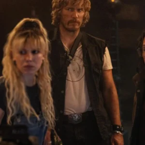 The Electric State Chris Pratt Black Vest front