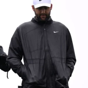 The Genesis Invitational 2025 Scottie Scheffler Black Jacket For Sale