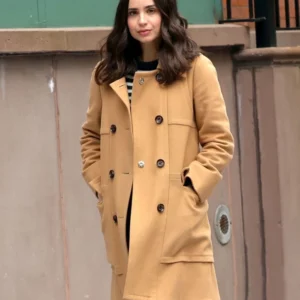 The Life List 2025 Sofia Carson Brown Coat