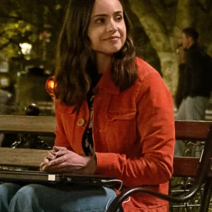 The Life List 2025 Sofia Carson Red Jacket