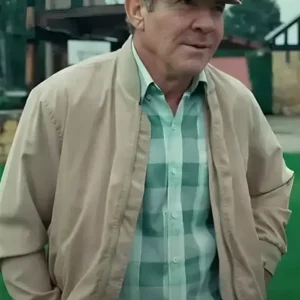 The Long Game Eugene Patterson Beige Bomber Jacket