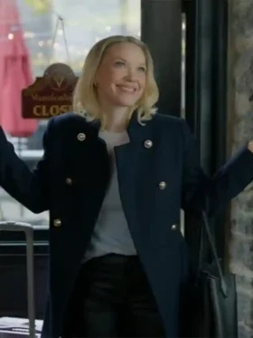 The Perfect Setting Mailey Blue Coat