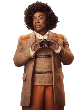 The Residence S01 Uzo Aduba Brown Blazer