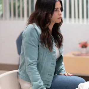 The Rookie S07 Jenna Dewan Blue Denim Jacket Side