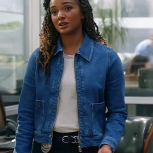 The Rookie S07 Mekia Cox Blue Denim Jacket