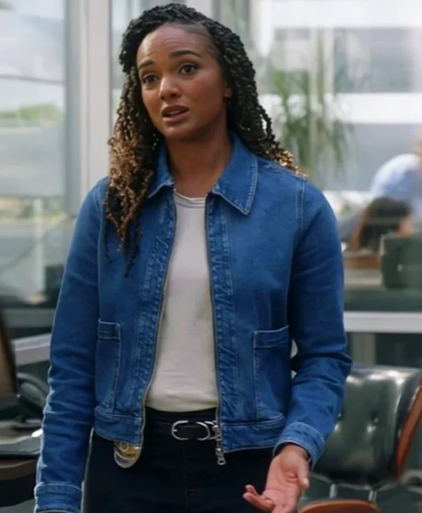 The Rookie S07 Mekia Cox Blue Denim Jacket