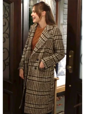 The Young And The Restless Hayley Erin Plaid Coat
