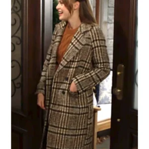 The Young And The Restless Hayley Erin Plaid Coat