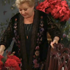 The Young And The Restless Traci Abbott Velvet Kimono
