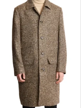 The Young and the Restless Damian Kane Brown Tweed Coat For Sale