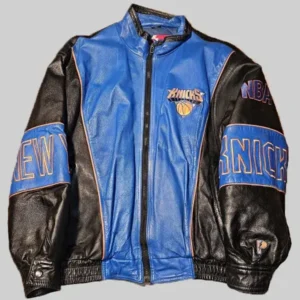 Timothee Chalamet New York Knicks Leather Jacket