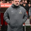 Tottenham VS Leicester City Ange Postecoglou Puffer Coat