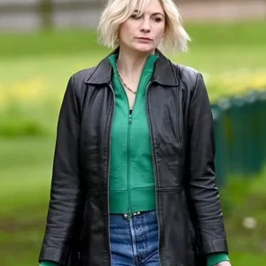 Toxic Town Jodie Whittaker Black Jacket