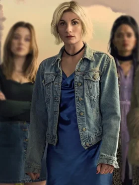 Toxic Town S01 Jodie Whittaker Blue Denim Jacket