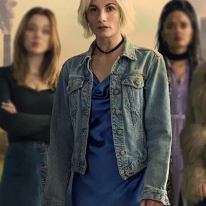 Toxic Town S01 Jodie Whittaker Blue Denim Jacket