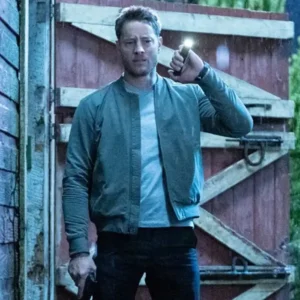 Tracker S02 Colter Shaw Grey Bomber Jacket