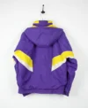 Utah Jazz Purple Starter Vintage Jacket Back