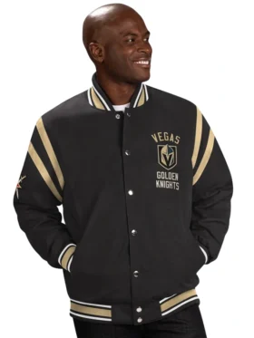 Vegas Golden Knights Bomber Varsity Jacket