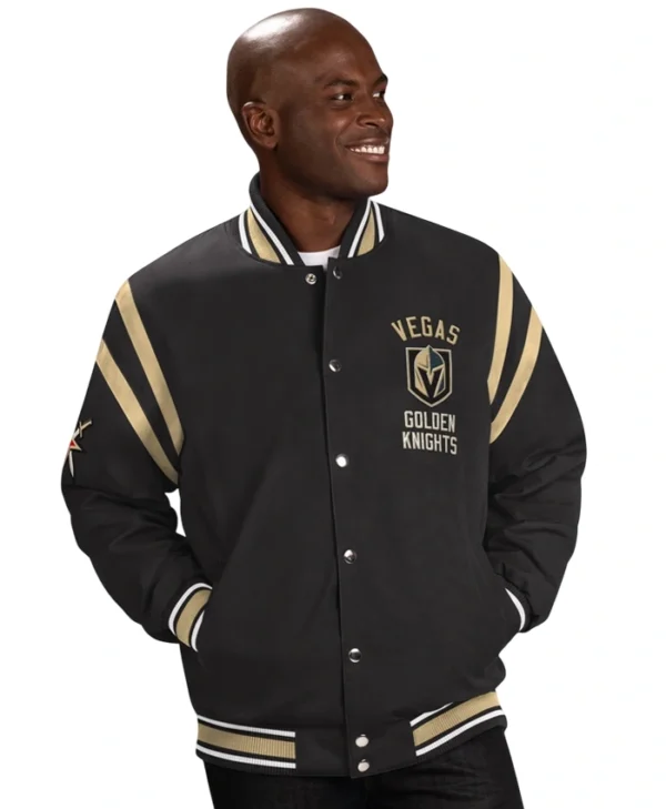 Vegas Golden Knights Bomber Varsity Jacket
