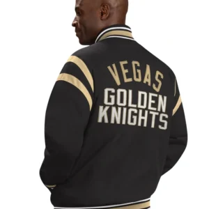 Vegas Golden Knights Bomber Varsity Jacket Back