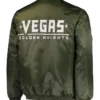 Vegas Golden Knights Green Starter Jacket Back
