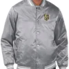Vegas Golden Knights Grey Satin Jacket
