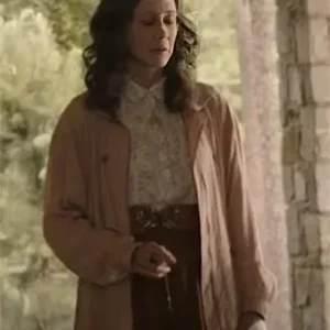 Vera Farmiga The Conjuring Last Rites Pink Coat
