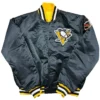 Vintage 80s Pittsburgh Penguins Bomber Jacket