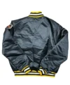 Vintage 80s Pittsburgh Penguins Bomber Jacket Back