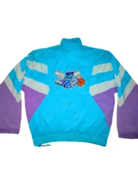Vintage 90s Charlotte Hornets Starter Jacket Back