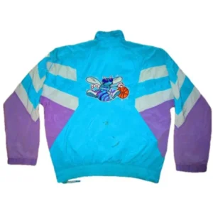 Vintage 90s Charlotte Hornets Starter Jacket Back