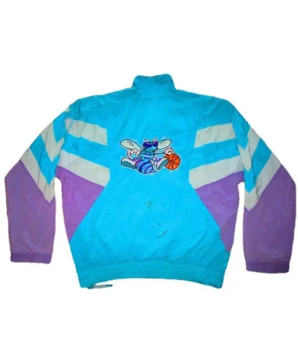 Vintage 90s Charlotte Hornets Starter Jacket Back