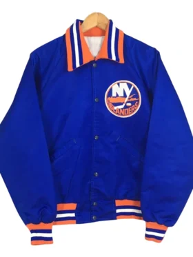 Vintage 90s New York Islanders Bomber Jacket