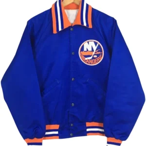 Vintage 90s New York Islanders Bomber Jacket