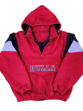 Vintage Chicago Bulls Starter Pullover Jacket