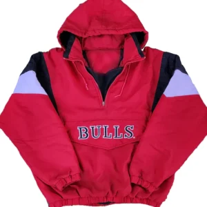 Vintage Chicago Bulls Starter Pullover Jacket