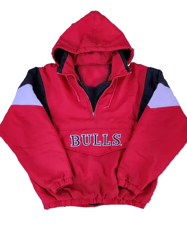 Vintage Chicago Bulls Starter Pullover Jacket
