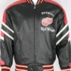 Vintage Detroit Red Wings Leather Jacket