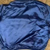 Vintage Kansas City Royals Blue Satin Jacket Back