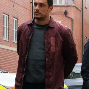 Virdee S01 Staz Nair Maroon Jacket